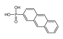 anthracen-2-ylphosphonic acid Structure
