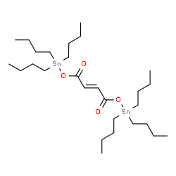(E)-5,5,12,12-tetrabutyl-7,10-dioxo-6,11-dioxa-5,12-distannahexadec-8-ene Structure