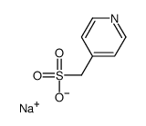 Sodium 4-pyridinylmethanesulfonate Structure