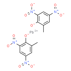 lead(2+) 4,6-dinitro-o-cresolate结构式