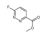 methyl 6-fluoropyridazine-3-carboxylate结构式