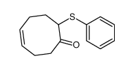 8-phenylsulfanylcyclooct-4-en-1-one Structure