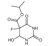 (4S,5R)-5-Fluoro-4-hydroxy-2,6-dioxo-hexahydro-pyrimidine-5-carboxylic acid isopropyl ester Structure