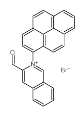 2-pyren-1-yl-3H-isoquinoline-3-carbaldehyde结构式