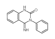 4-amino-3-phenyl-quinazolin-2-one结构式