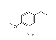 Benzenamine, 2-methoxy-5-(1-methylethyl)- (9CI) picture