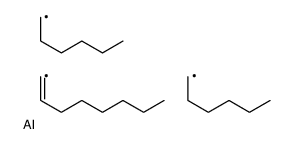 (E)-dihexyloct-1-enylaluminium Structure