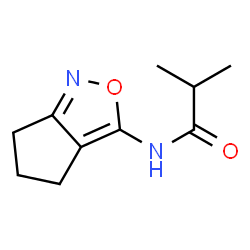 Propanamide, N-(5,6-dihydro-4H-cyclopent[c]isoxazol-3-yl)-2-methyl- (9CI)结构式