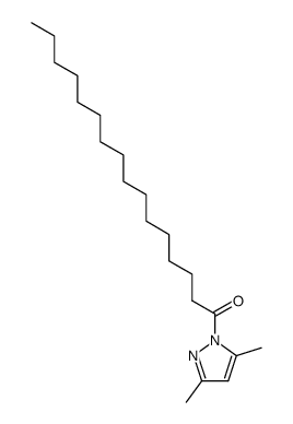 1-hexadecanoyl-3,5-dimethyl-1H-pyrazole Structure