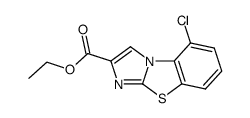 5-CHLOROIMIDAZO[2,1-B]BENZOTHIAZOLE-2-CARBOXYLIC ACID ETHYL ESTER Structure