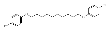 4,4’-(1,10-癸二氧基)二苯酚结构式