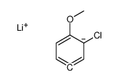 lithium,1-chloro-2-methoxybenzene-5-ide Structure