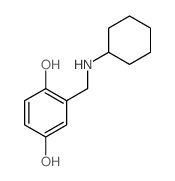 1,4-Benzenediol,2-[(cyclohexylamino)methyl]- picture