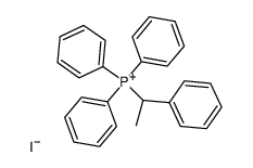 (1-Phenylethyl)triphenylphosphoniumiodid结构式