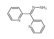 Methanone,di-2-pyridinyl-, hydrazone结构式