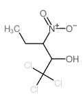 1,1,1-trichloro-3-nitro-pentan-2-ol structure