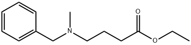 ethyl 4-(benzyl(methyl)amino)butanoate结构式