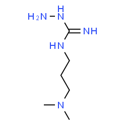 Hydrazinecarboximidamide, N-[3-(dimethylamino)propyl]- (9CI)结构式