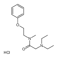 2-(diethylamino)-N-methyl-N-(2-phenoxyethyl)acetamide,hydrochloride Structure