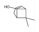 (1S,5R,7R)-6,6-dimethylbicyclo[3.1.1]hept-3-en-7-ol结构式