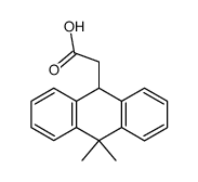 10,10-dimethyl-9,10-dihydroanthranylacetic acid结构式