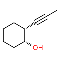 Cyclohexanol, 2-(1-propynyl)-, (1R,2R)-rel- (9CI) structure