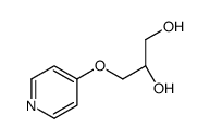 (2R)-3-pyridin-4-yloxypropane-1,2-diol Structure