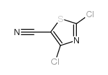 2,4-二氯-5-氰基噻唑结构式