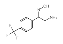 Ethanone,2-amino-1-[4-(trifluoromethyl)phenyl]-, oxime Structure