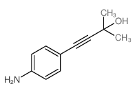 4-(4-Amino-phenyl)-2-methyl-but-3-yn-2-ol Structure