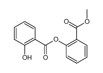 2-salicyloyloxy-benzoic acid methyl ester Structure
