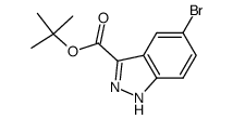 tert-butyl 5-bromo-1H-indazole-3-carboxylate Structure