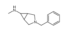 3-Benzyl-N-methyl-3-azabicyclo[3.1.0]hexan-6-amine structure