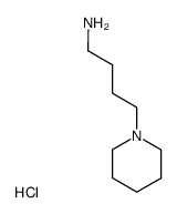 4-(piperidin-1-yl)butan-1-amine hydrochloride结构式