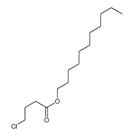 undecyl 4-chlorobutanoate结构式