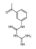 2-(3-acetylphenyl)-1-(diaminomethylidene)guanidine Structure