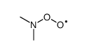 (dimethylamino)peroxy radical结构式