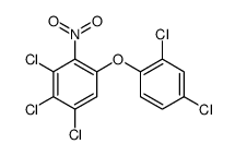 1,2,3-trichloro-5-(2,4-dichlorophenoxy)-4-nitrobenzene Structure