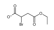 2-bromo-4-ethoxy-4-oxobutanoate结构式