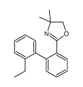 2-[2-(2-ethylphenyl)phenyl]-4,4-dimethyl-5H-1,3-oxazole结构式