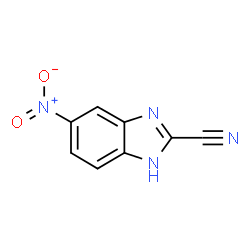 1H-Benzimidazole-2-carbonitrile,6-nitro-(9CI) picture