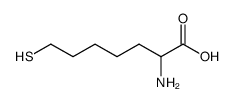 2-Amino-7-mercapto-oenanthsaeure结构式