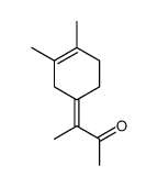 3-(3,4-dimethylcyclohex-3-en-1-ylidene)butan-2-one Structure