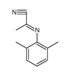 Propanenitrile, 2-[(2,6-dimethylphenyl)imino]-, (E)结构式