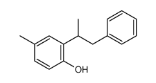 4-methyl-2-(1-phenylpropan-2-yl)phenol Structure