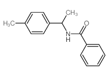 Benzamide,N-[1-(4-methylphenyl)ethyl]- Structure