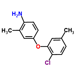 4-(2-Chloro-5-methylphenoxy)-2-methylaniline结构式