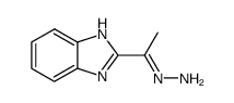 Ethanone, 1-(1H-benzimidazol-2-yl)-, hydrazone (9CI) structure