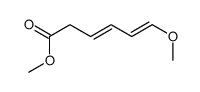 methyl 6-methoxyhexa-3,5-dienoate Structure