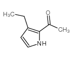 Ethanone, 1-(3-ethyl-1H-pyrrol-2-yl)- (9CI) Structure